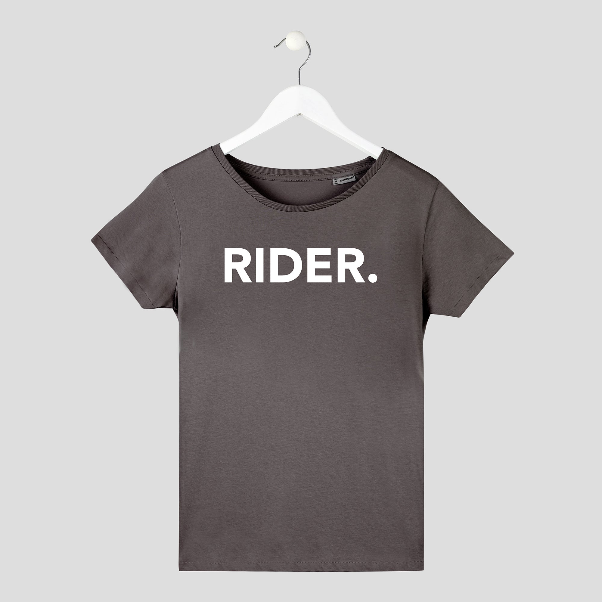 Camiseta Minimalista RIDER. Mujer