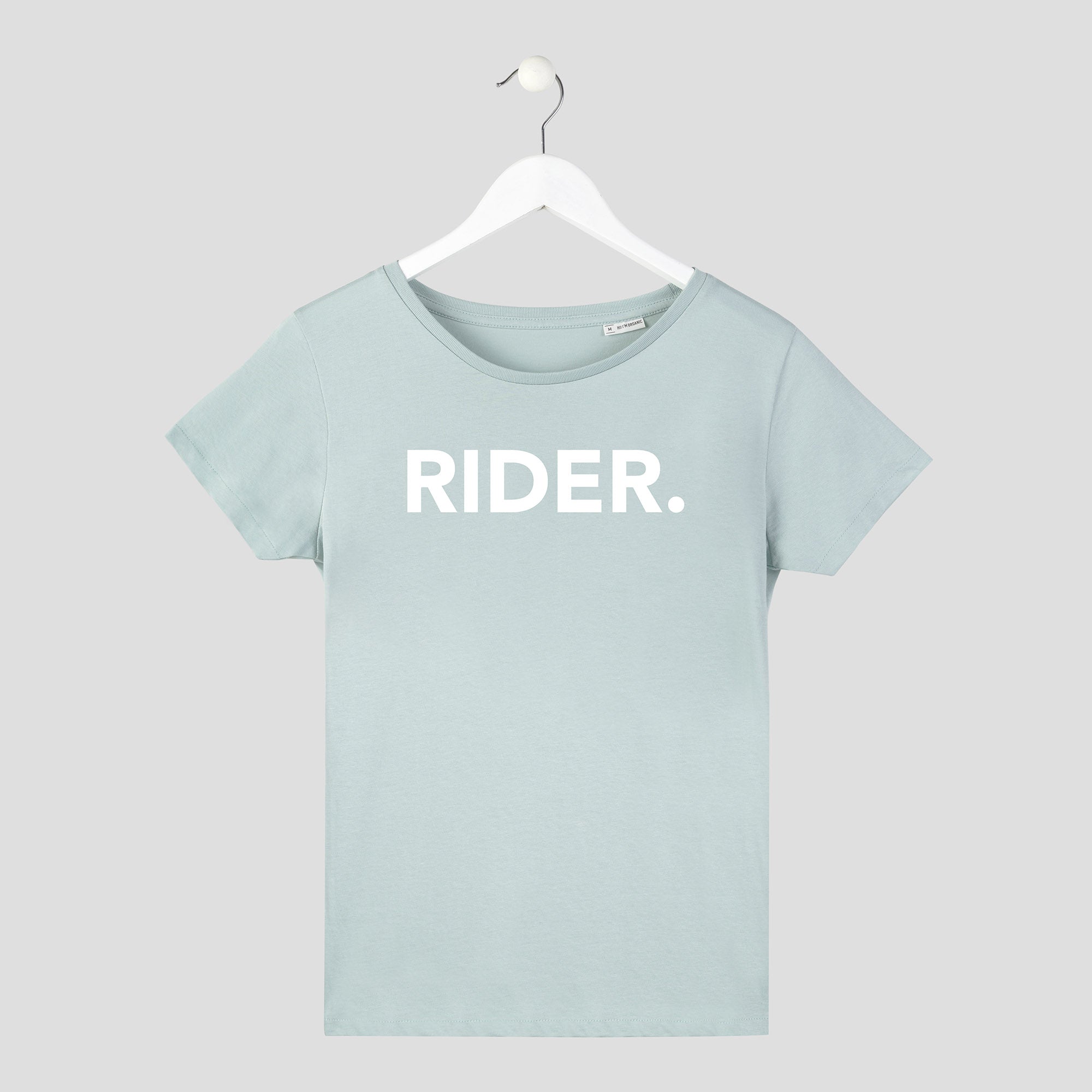 Camiseta Minimalista RIDER. Mujer
