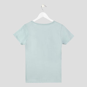 camiseta diver buceadora mujer color verde espalda
