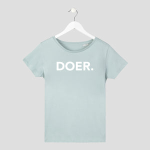 camiseta doer para emprendedoras mujer verde