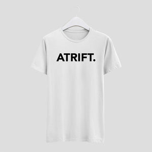 Camiseta de hombre color blanca con diseño original atrift