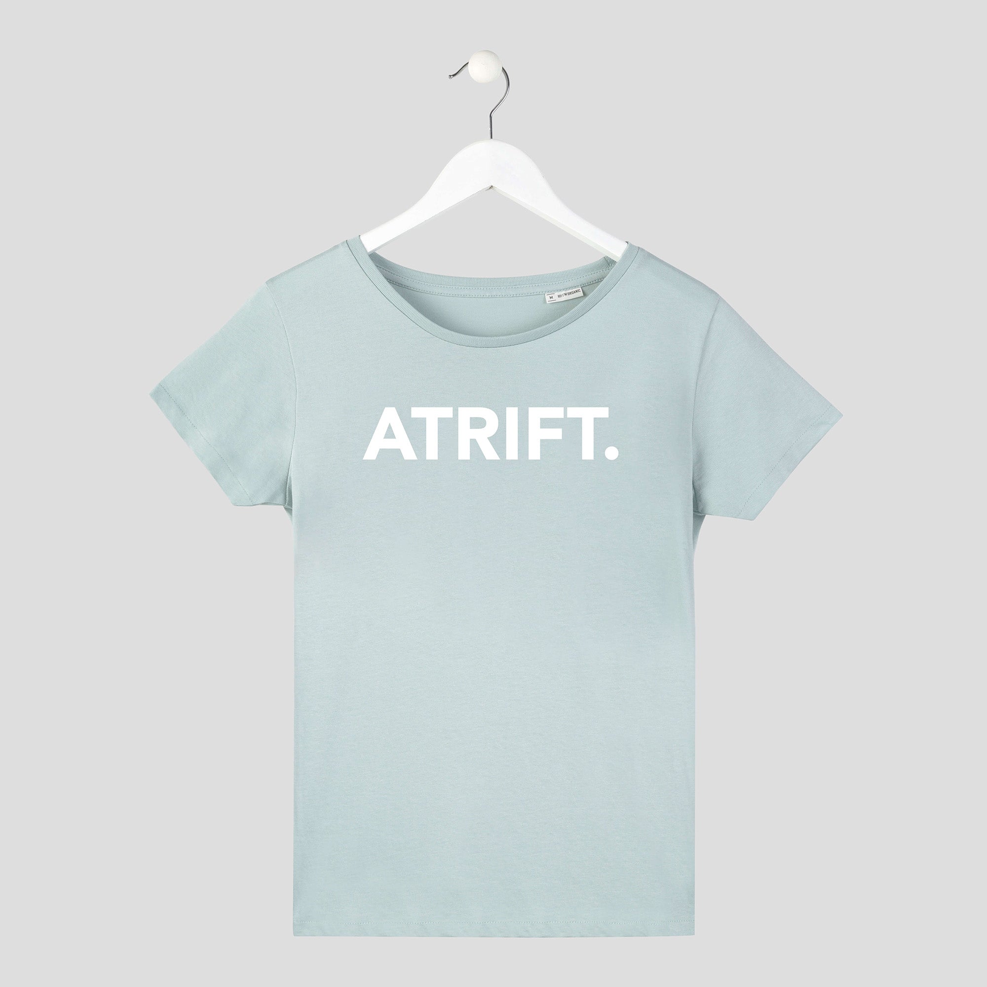 camiseta de chica atrift originals verde pastel