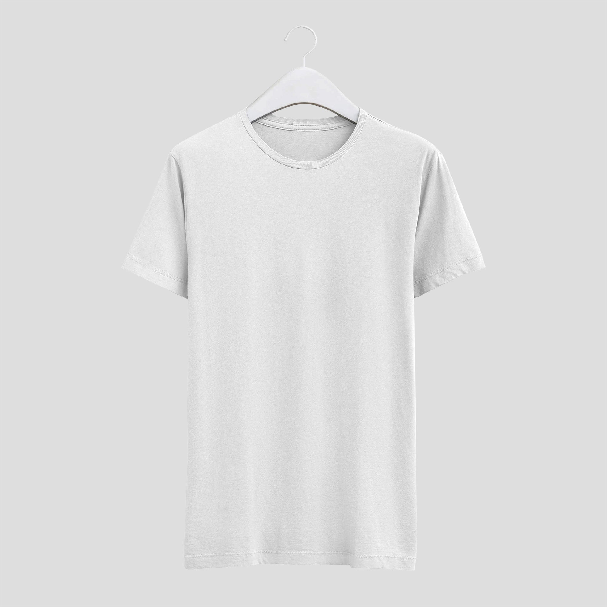Camiseta minimalista personalizable blanca