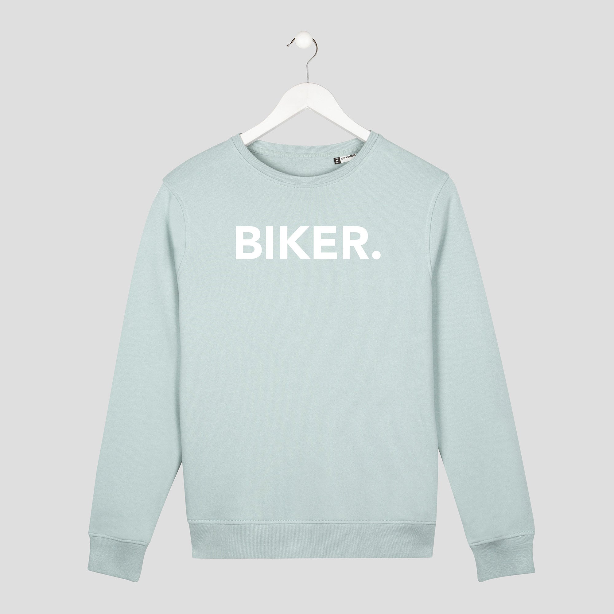 sudadera motero biker unisex verde