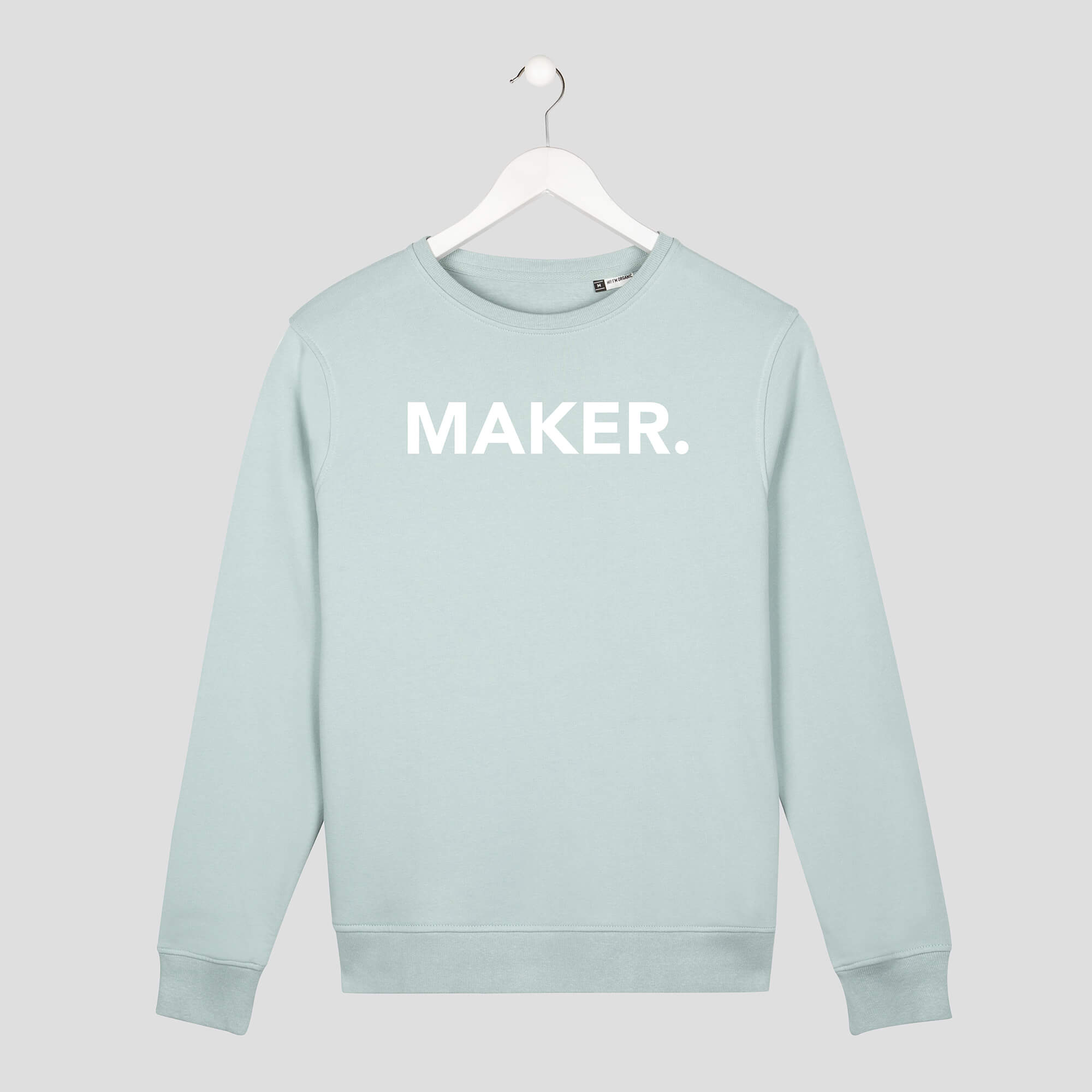 sudadera maker emprendedores verde unisex