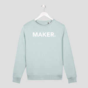 sudadera maker emprendedores verde unisex
