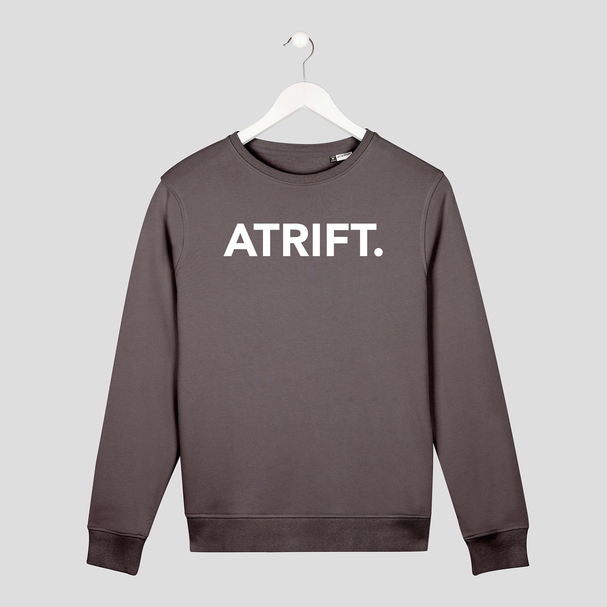 sudadera original atrift unisex gris