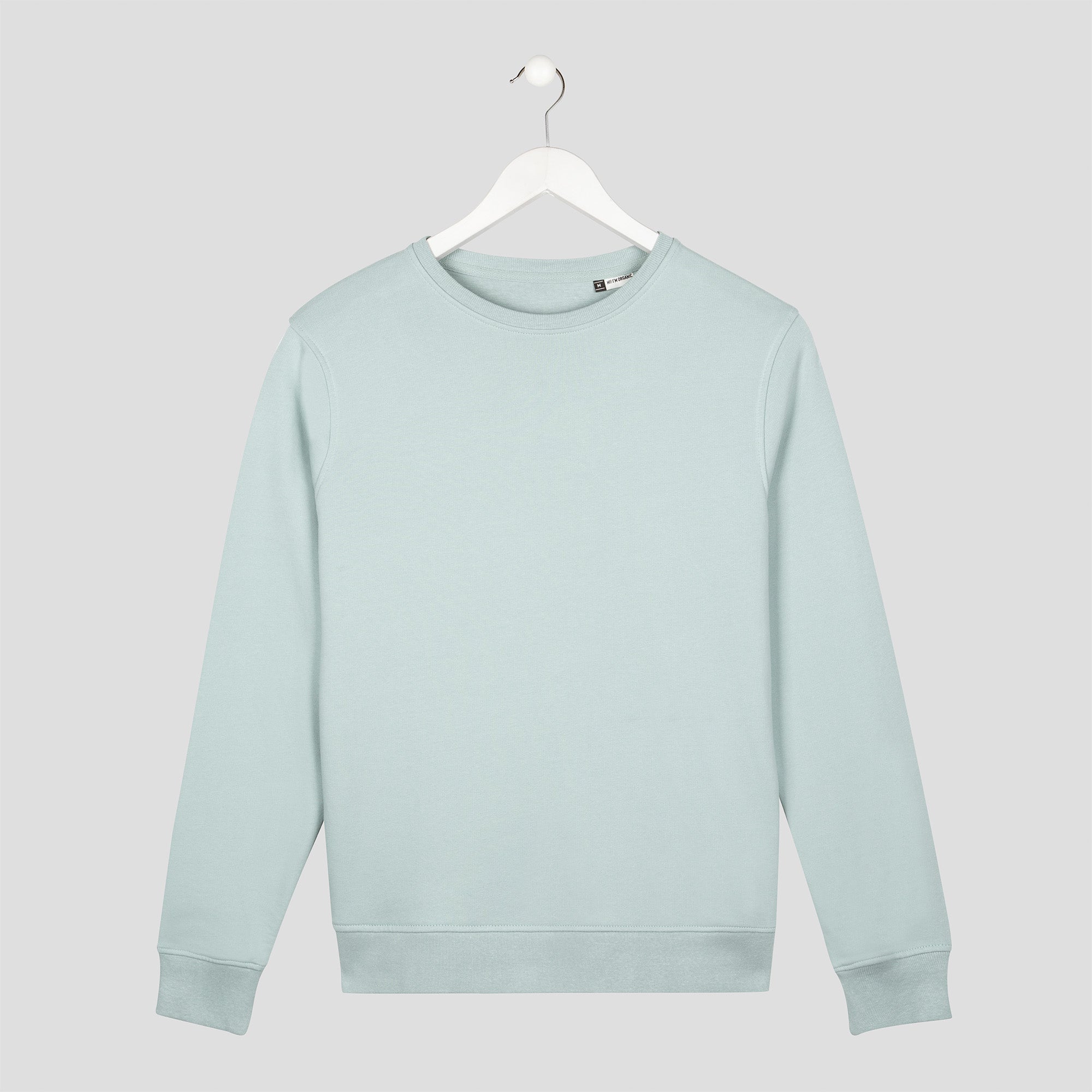 Sudadera personalizable texto minimalista verde
