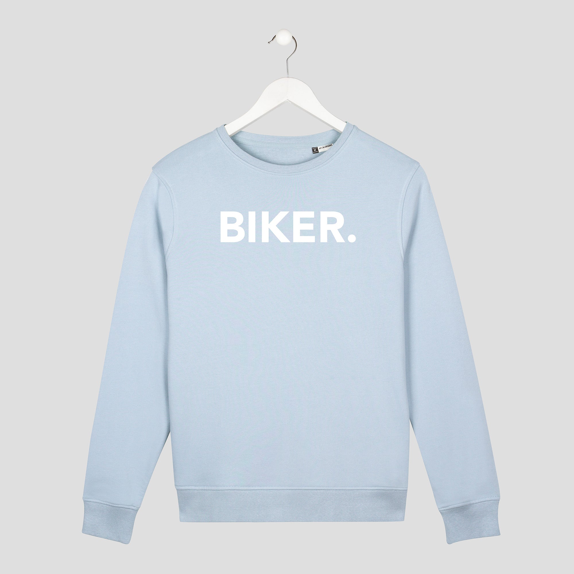 sudadera motero biker unisex azul